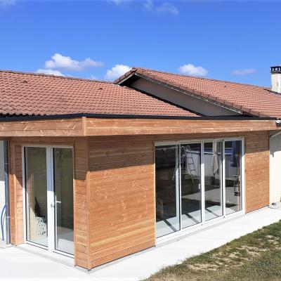 véranda en toiture-terrasse