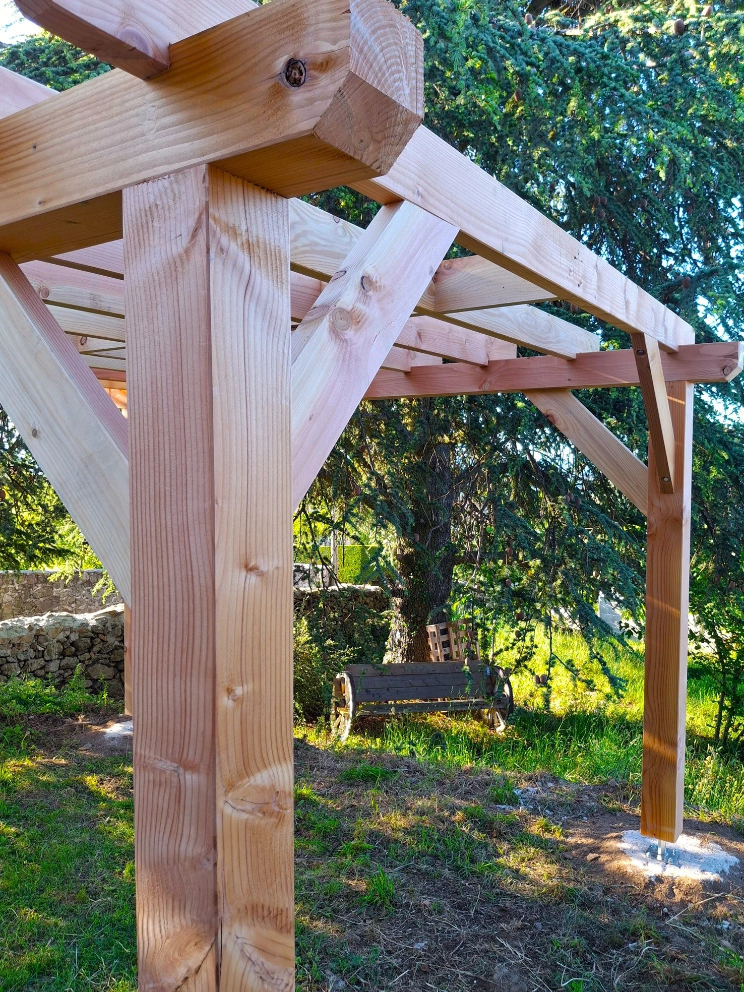 pergola détail