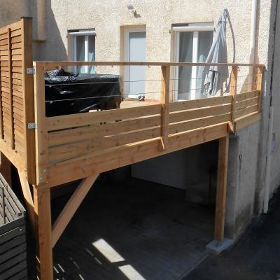 terrasse surélevée