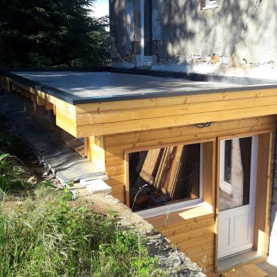 extension toiture-terrasse