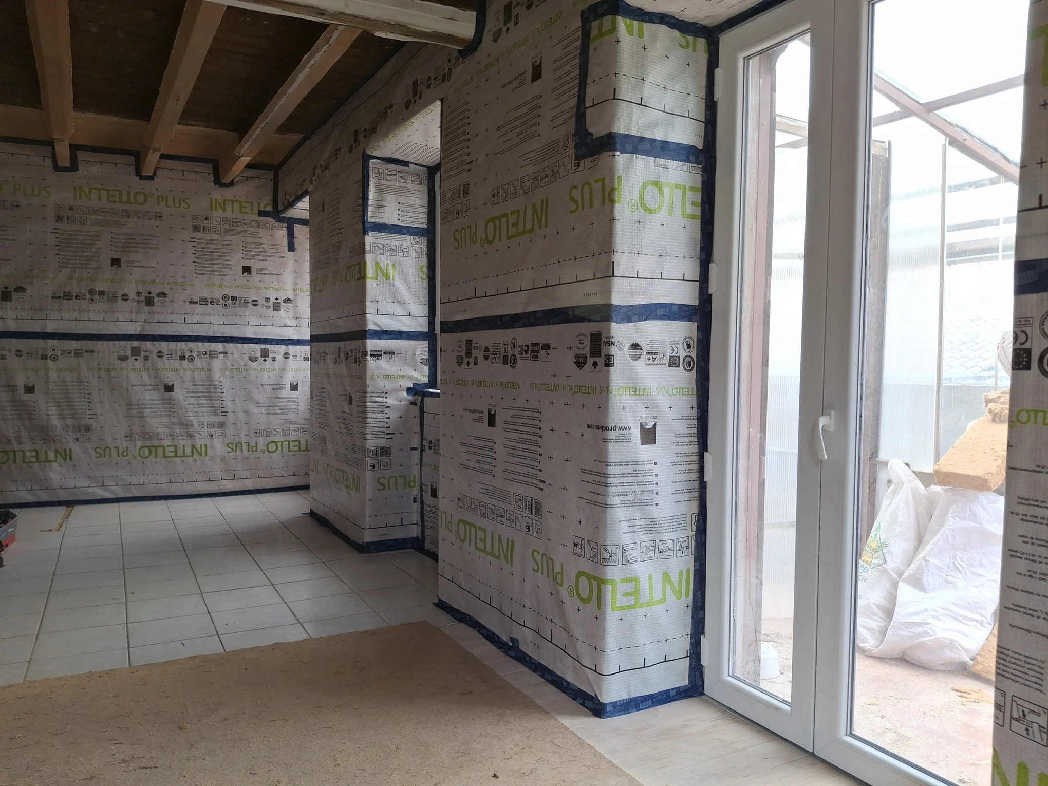 Isolation murs avec pare vapeur