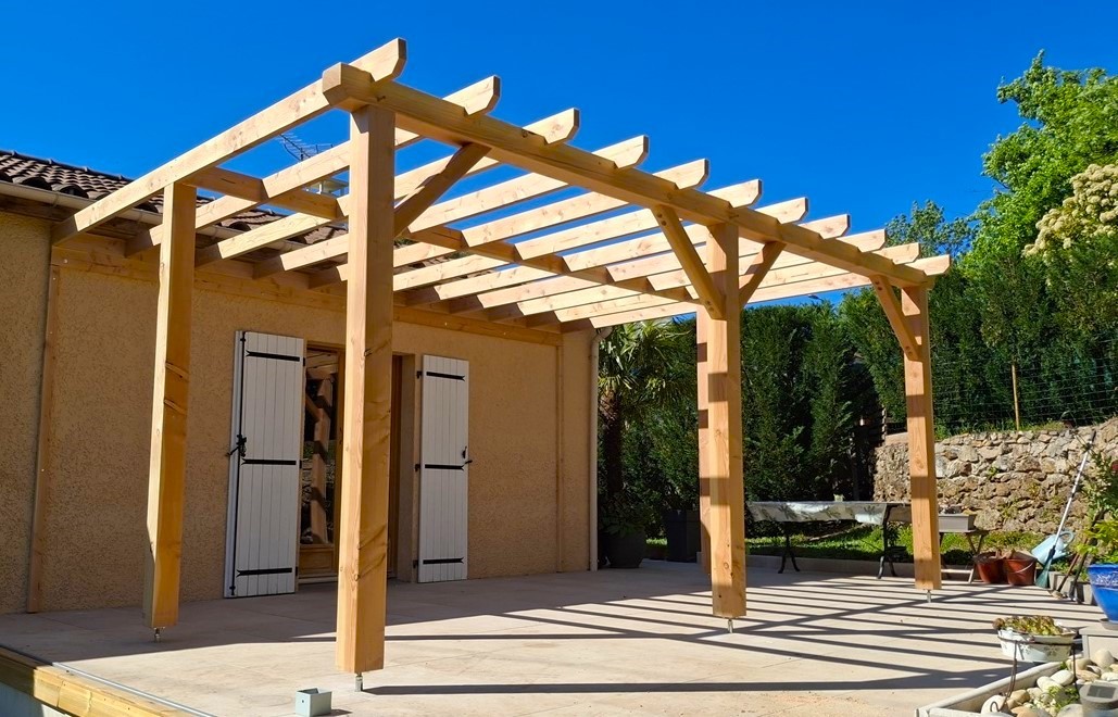 pergola bois
