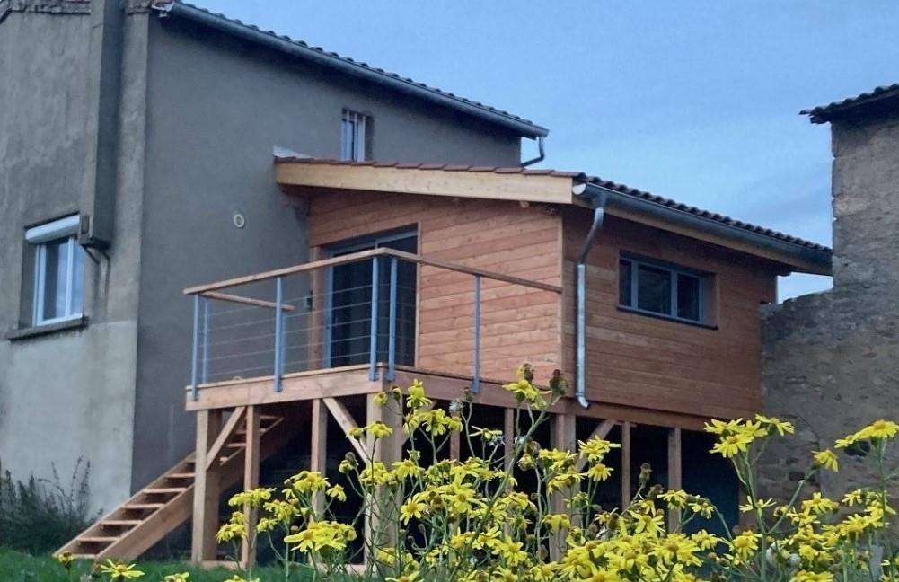 Extension sur pilotis 1